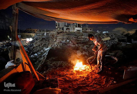 زندگی در میان آوارهای غزه