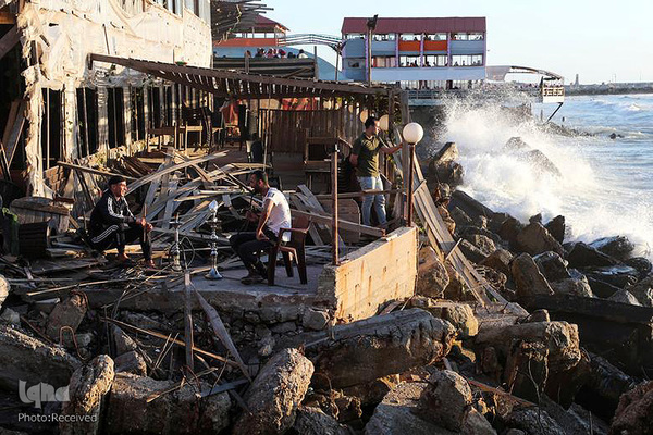 زندگی در میان آوارهای غزه