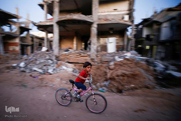 زندگی در میان آوارهای غزه