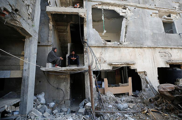 زندگی در میان آوارهای غزه