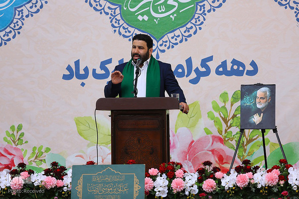 مراسم خطبه خوانی در حرم حضرت معصومه(س)