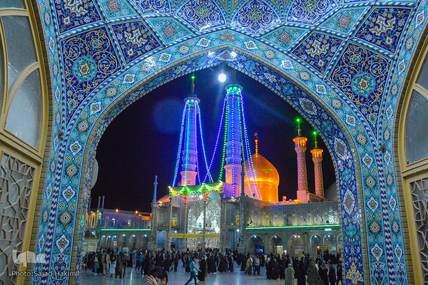 حرم نورانی کریمه حضرت معصومه(س) کریمه اهل بیت(ع) در شهر مقدس قم