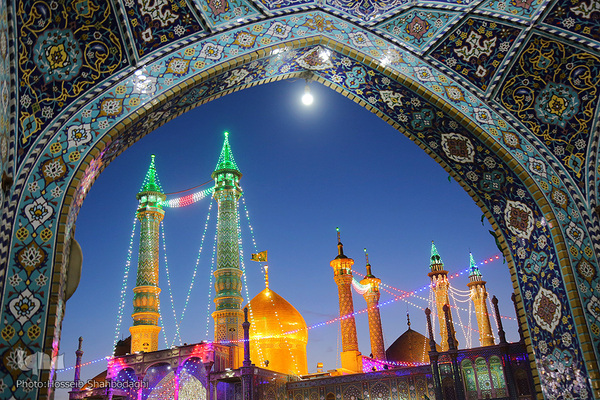 حرم نورانی کریمه حضرت معصومه(س) کریمه اهل بیت(ع) در شهر مقدس قم