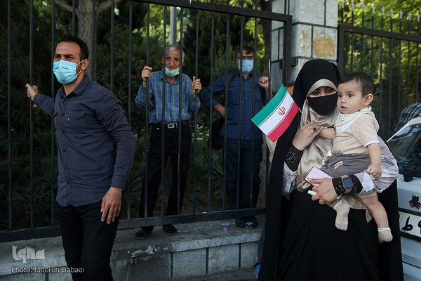 جشن خیابانی دهه کرامت در تهران