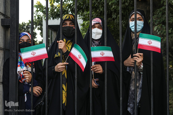 جشن خیابانی دهه کرامت در تهران
