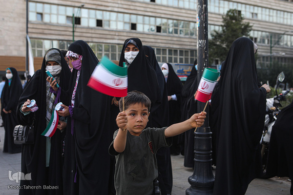 جشن خیابانی دهه کرامت در تهران