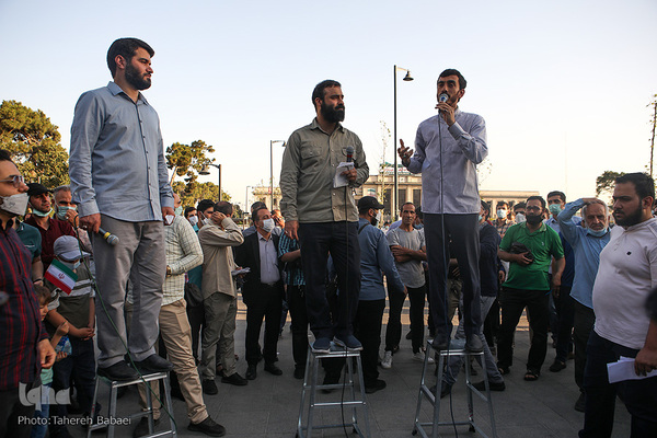 جشن خیابانی دهه کرامت در تهران