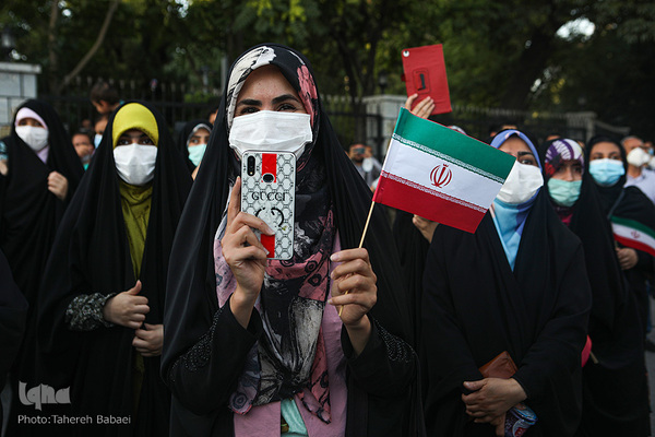 جشن خیابانی دهه کرامت در تهران