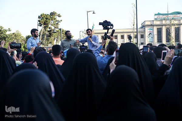 جشن خیابانی دهه کرامت در تهران