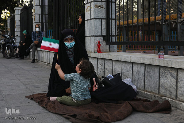 جشن خیابانی دهه کرامت در تهران