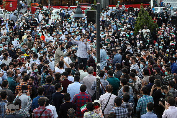 جشن خیابانی دهه کرامت در تهران