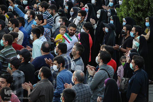جشن خیابانی دهه کرامت در تهران