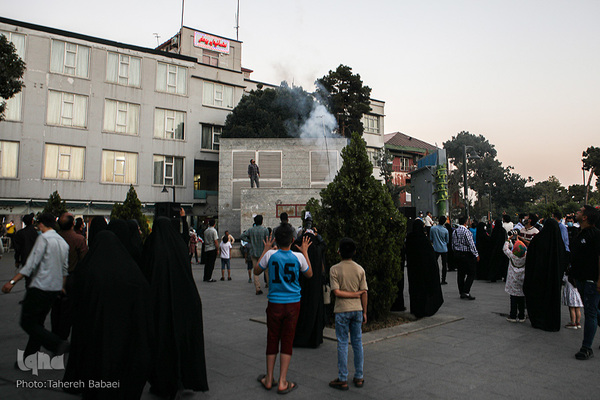 جشن خیابانی دهه کرامت در تهران