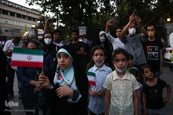 جشن خیابانی دهه کرامت در تهران