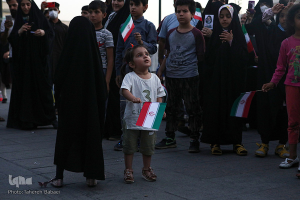 جشن خیابانی دهه کرامت در تهران