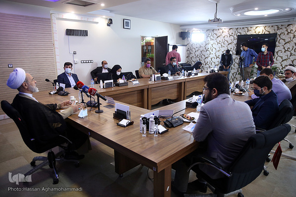 نشست رسانه ای آیت الله علیرضا اعرافی، نامزد انتخابات میان دوره ای مجلس خبرگان رهبری