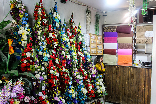 پریشانی بازار گل بیرجند بدلیل شیوع ویروس کرونا