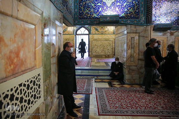 آیین سنتی «صفه» در حرم مطهر رضوی