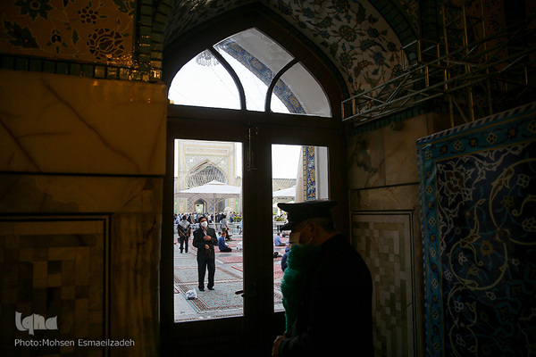 آیین سنتی «صفه» در حرم مطهر رضوی