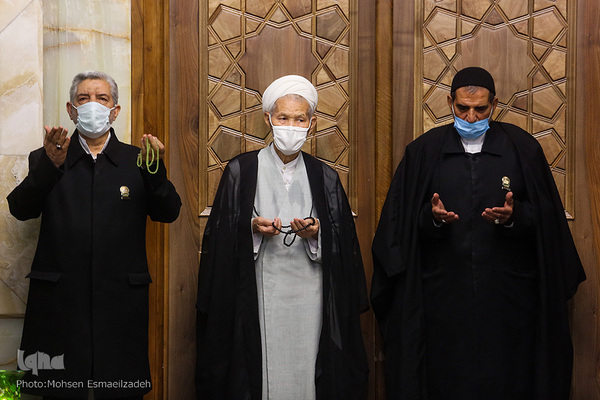 آیین سنتی «صفه» در حرم مطهر رضوی