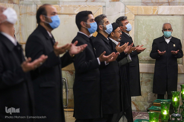 آیین سنتی «صفه» در حرم مطهر رضوی