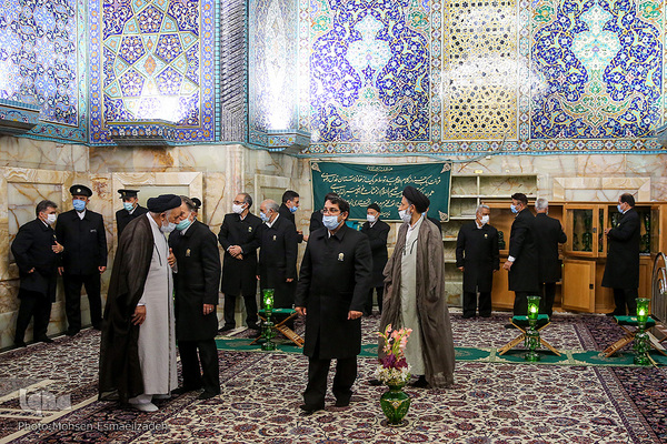 آیین سنتی «صفه» در حرم مطهر رضوی