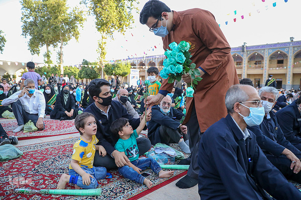 گلباران حرم مطهر امین ولایت