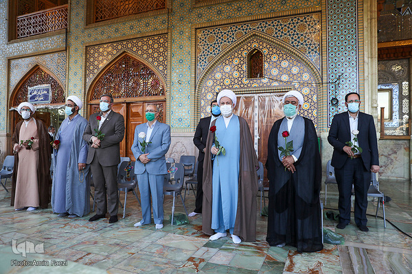 گلباران حرم مطهر امین ولایت