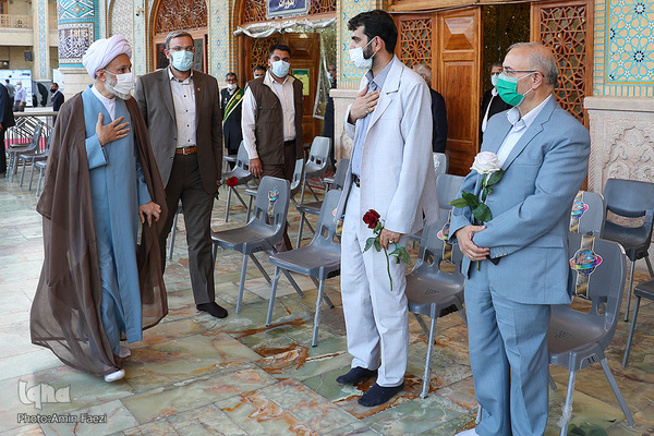 گلباران حرم مطهر امین ولایت