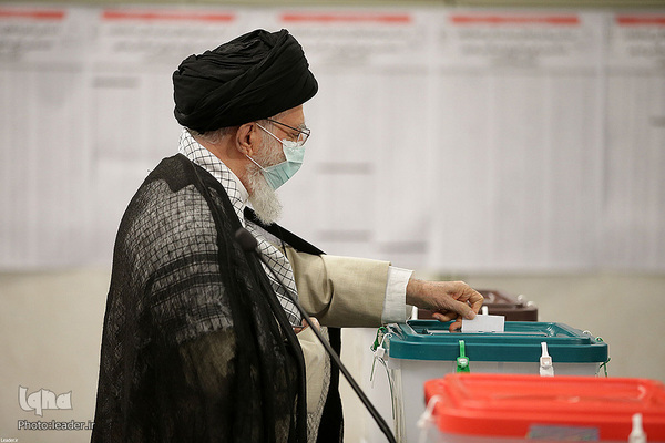 حضور رهبر معظم انقلاب در انتخابات ۱۴۰۰