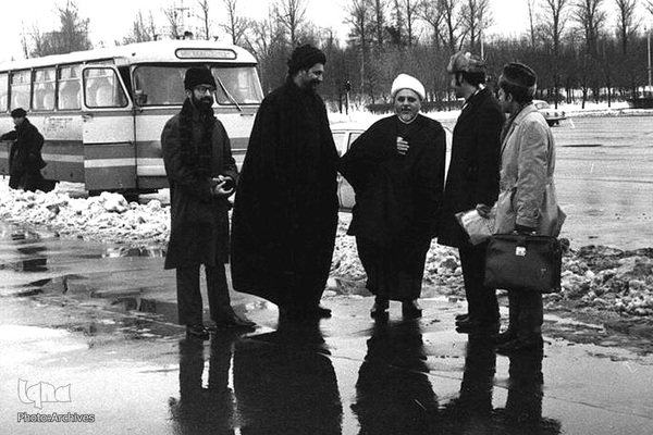 شهید مصطفی چمران، در کنار امام موسی صدر