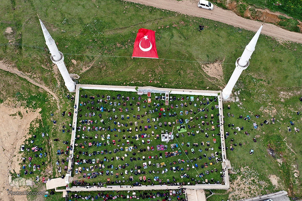 مسجد تاریخی بدون سقف در ترکیه، حدفاصل دو شهر گوموشخانه و ترابزون