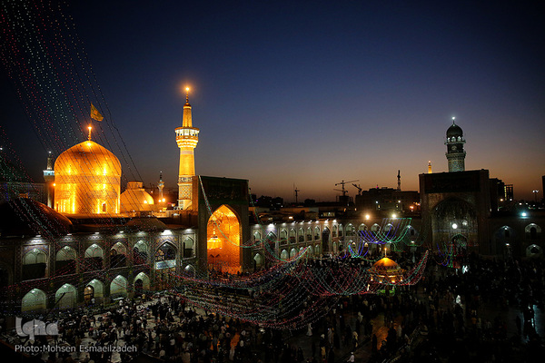 مراسم نقاره‌زنی حرم مطهر رضوی در آستانه میلاد امام رضا(ع)
