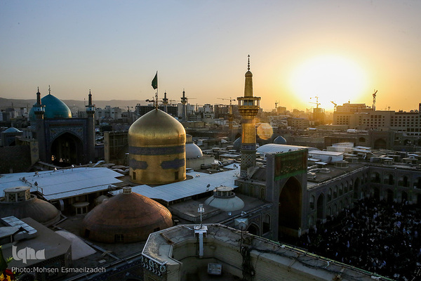 مراسم نقاره‌زنی حرم مطهر رضوی در آستانه میلاد امام رضا(ع)