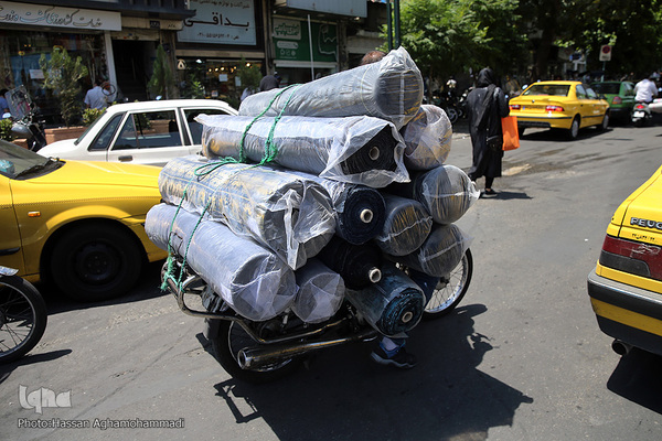 بازار بزرگ تهران در اولین روز تابستان۱۴۰۰