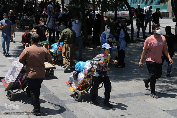 بازار بزرگ تهران در اولین روز تابستان۱۴۰۰