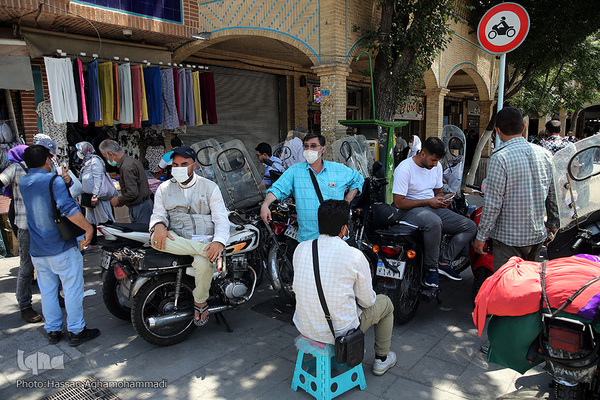 بازار بزرگ تهران در اولین روز تابستان۱۴۰۰