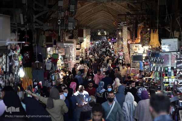 بازار بزرگ تهران در اولین روز تابستان۱۴۰۰