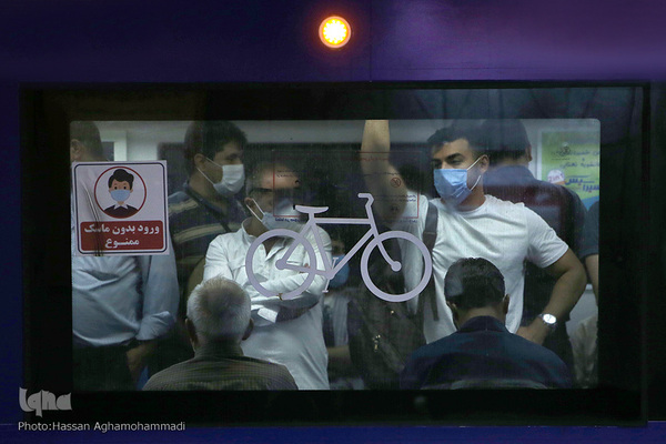 مترو تهران در اولین روز تابستان۱۴۰۰