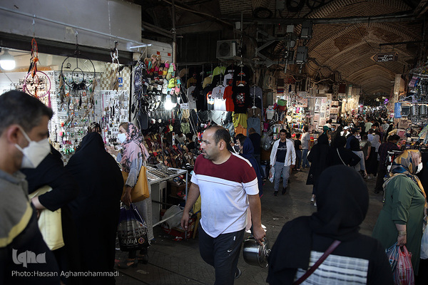 بازار بزرگ تهران در اولین روز تابستان۱۴۰۰