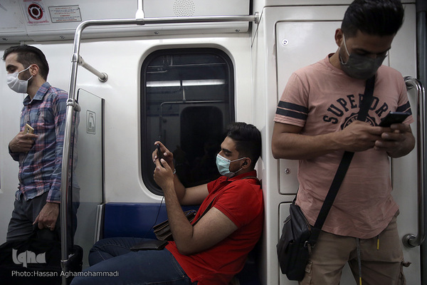 مترو تهران در اولین روز تابستان ۱۴۰۰