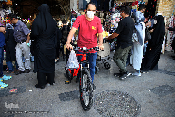 بازار بزرگ تهران در اولین روز تابستان۱۴۰۰