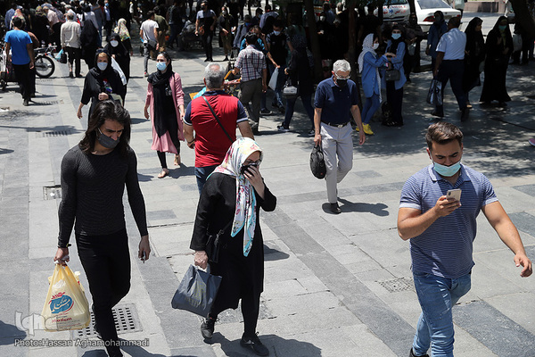 بازار بزرگ تهران در اولین روز تابستان۱۴۰۰