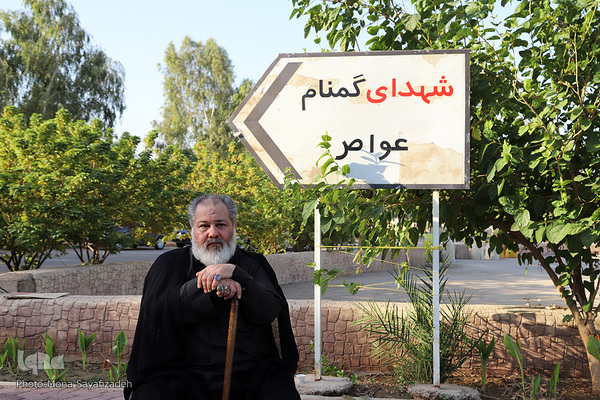 ادای احترام خدام رضوی به مقام والای شهدای گمنام اهواز