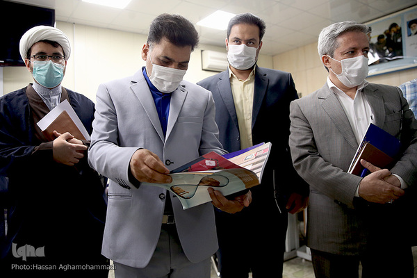 بازدید علی محمدی، معاون فرهنگی دانشگاه فرهنگیان از تحریریه ایکنا