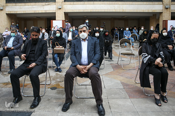 مراسم یادبود مهشاد کریمی خبرنگار فقید ایسنا