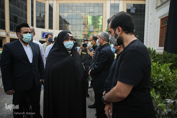 مراسم یادبود مهشاد کریمی خبرنگار فقید ایسنا