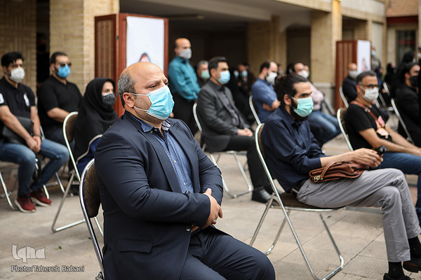 مراسم یادبود مهشاد کریمی خبرنگار فقید ایسنا