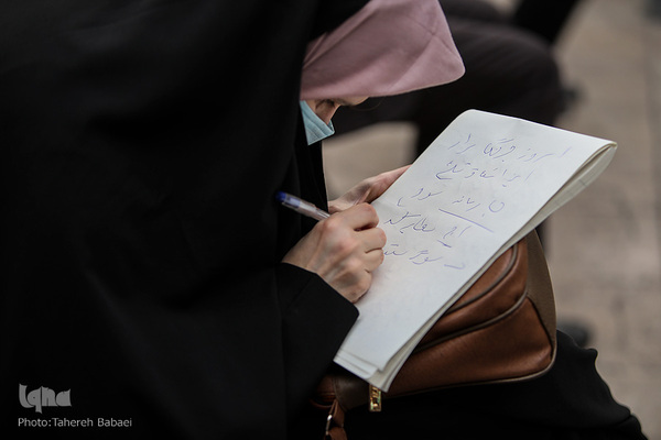 مراسم یادبود مهشاد کریمی خبرنگار فقید ایسنا