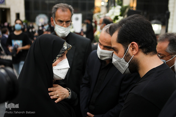 مراسم یادبود مهشاد کریمی خبرنگار فقید ایسنا